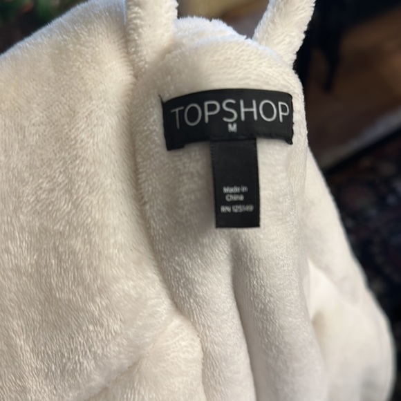 TOPSHOP Teddy Bear Robe M - Picture 6 of 6